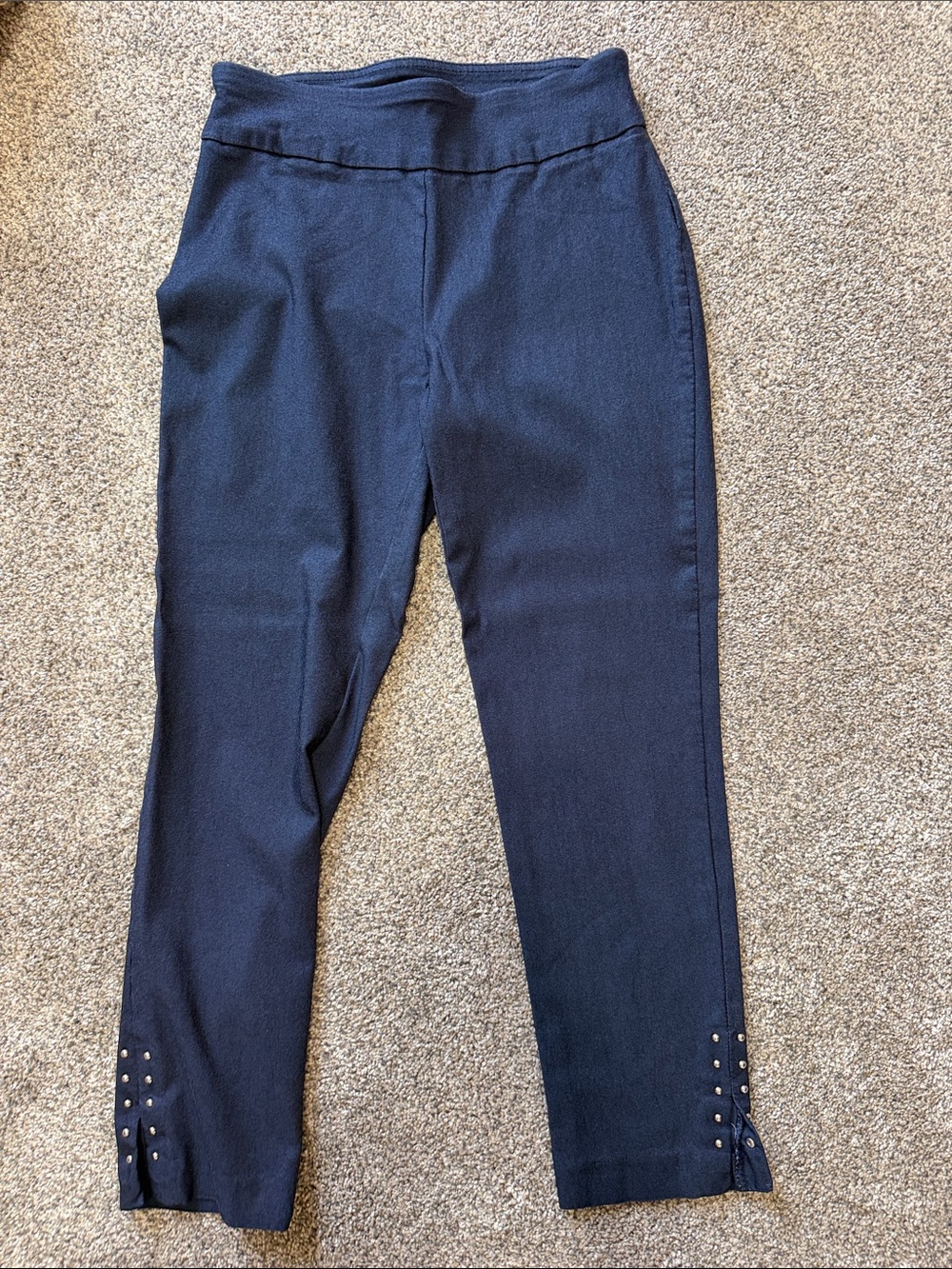 Roz&Ali Pull-On Studded Pants